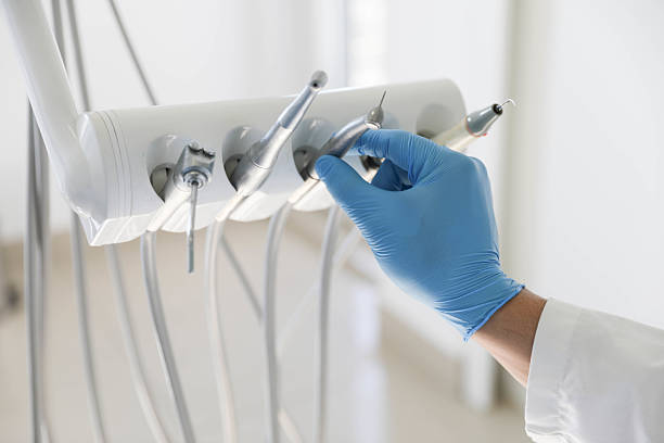 Professional Teeth Whitening technician working in Woodfin, NC